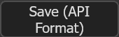 Depicts part of the aforementioned ComfyUI workflow - shows the save to API format button.